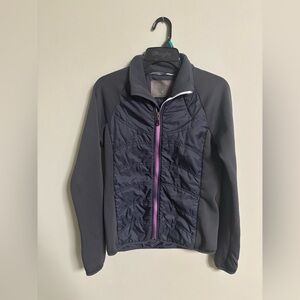 Athleta Womens Lightweight Insulated Soft Shell Full Zip Jacket Size Small